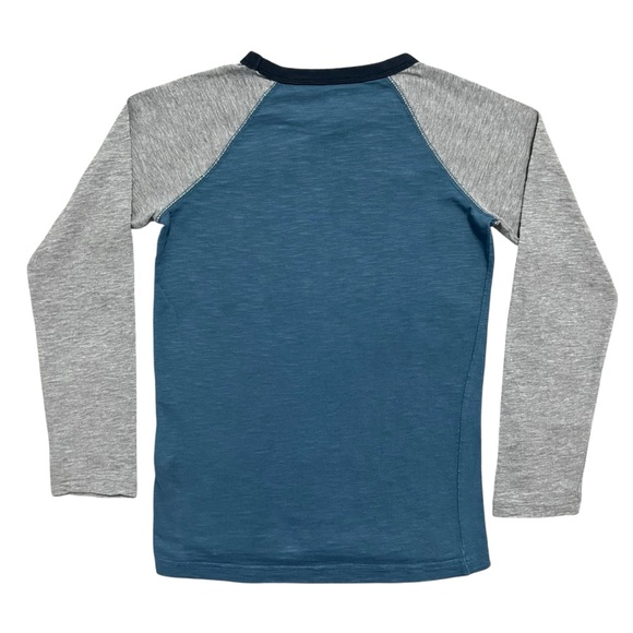 Johnnie B by Mini Boden 5-6Y It’s Not Easy Being This Cool Raglan Tee Shirt - Picture 5 of 6